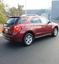 chevrolet equinox 2010 red suv ltz awd gasoline 4 cylinders all whee drive automatic 55448