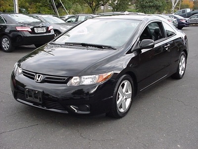 honda civic 2008 black coupe ex l gasoline 4 cylinders front wheel drive automatic 06019