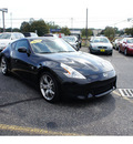 nissan 370z 2009 black coupe gasoline 6 cylinders rear wheel drive 6 speed manual 07724