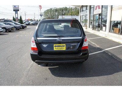 subaru forester 2007 obsidian black suv 2 5 x sports gasoline 4 cylinders all whee drive automatic 07724