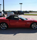 chevrolet corvette 2011 red z16 grand sport gasoline 8 cylinders rear wheel drive automatic 76087