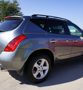 nissan murano 2005 silver suv sl gasoline 6 cylinders front wheel drive automatic 76018