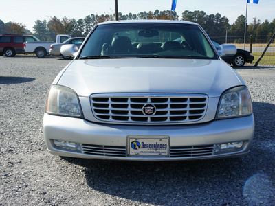 cadillac deville 2003 silver sedan dts gasoline 8 cylinders dohc front wheel drive automatic 27569
