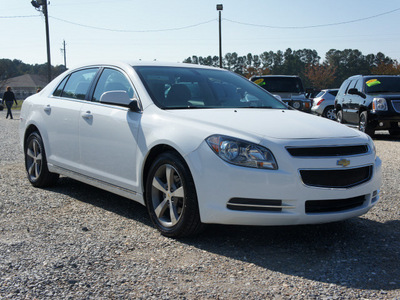 chevrolet malibu 2011 white sedan lt flex fuel 4 cylinders front wheel drive automatic 27569