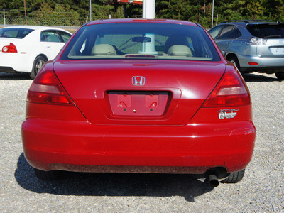 honda accord 2004 red coupe lx gasoline 4 cylinders front wheel drive automatic 27569
