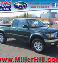 toyota tacoma 2001 green sr5 trd gasoline 6 cylinders dohc 4 wheel drive automatic with overdrive 55811