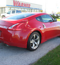 nissan 370z 2009 red coupe touring gasoline 6 cylinders rear wheel drive automatic 45840