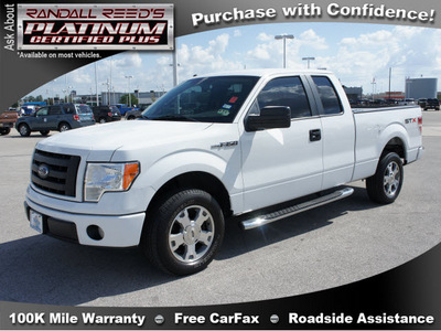 ford f 150 2009 white stx gasoline 8 cylinders 2 wheel drive automatic 77388