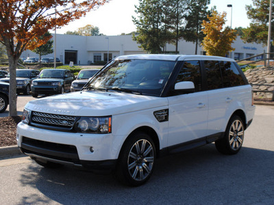 range rover range rover sport 2012 white suv supercharged gasoline 8 cylinders 4 wheel drive shiftable automatic 27511