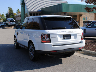range rover range rover sport 2012 white suv supercharged gasoline 8 cylinders 4 wheel drive shiftable automatic 27511