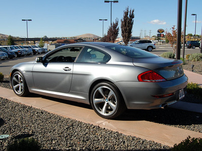 bmw 6 series 2008 gray coupe 650i gasoline 8 cylinders rear wheel drive automatic 99352