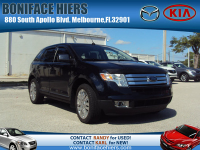 ford edge 2008 drk blue suv limited w navi gasoline 6 cylinders front wheel drive automatic 32901