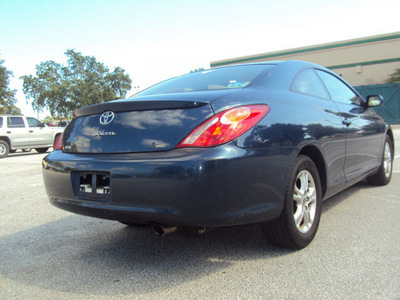 toyota camry solara 2005 blue coupe se gasoline 4 cylinders front wheel drive automatic 32901