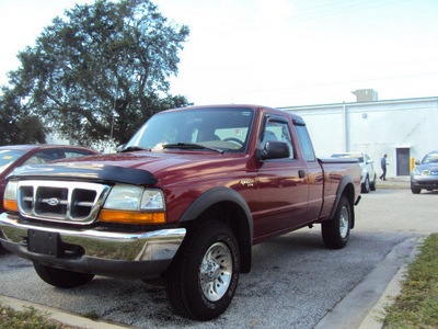 ford ranger 1999 red xlt flex fuel v6 4 wheel drive automatic 32901