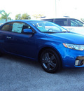kia forte 2012 corsa blue coupe ex gasoline 4 cylinders front wheel drive automatic 32901