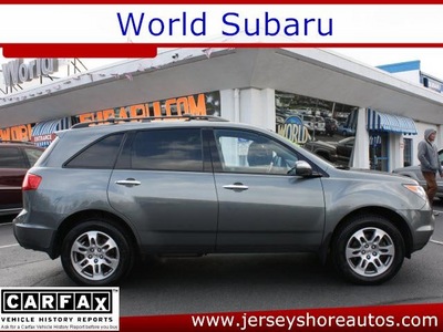 acura mdx 2008 nimbus gray suv gasoline 6 cylinders all whee drive automatic 07701