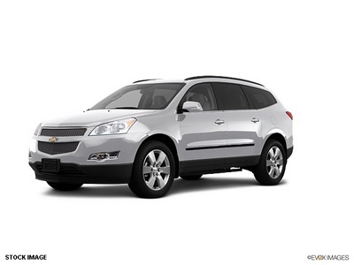 chevrolet traverse 2012 silver suv ltz gasoline 6 cylinders all whee drive 6 speed automatic 55391