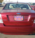 ford fusion 2007 red sedan se gasoline 4 cylinders front wheel drive automatic 13502