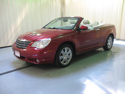 chrysler sebring 2008 red limited gasoline 6 cylinders front wheel drive automatic 44883