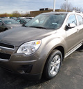 chevrolet equinox 2012 brown lt flex fuel 4 cylinders all whee drive automatic 60007