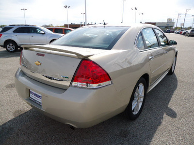 chevrolet impala 2011 gold sedan ltz flex fuel 6 cylinders front wheel drive automatic 60007