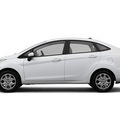 ford fiesta 2012 white sedan se gasoline 4 cylinders not specified 46168