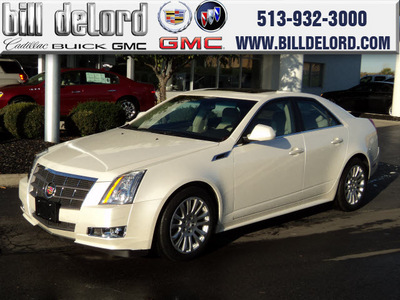 cadillac cts 2011 white diamond sedan 3 0l performance gasoline 6 cylinders all whee drive automatic 45036