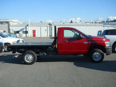 dodge ram 2500 2008 dk  red pickup truck st diesel 6 cylinders 4 wheel drive 6 speed manual 99212