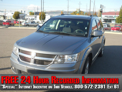 dodge journey 2010 silver suv sxt gasoline 6 cylinders all whee drive automatic 99212