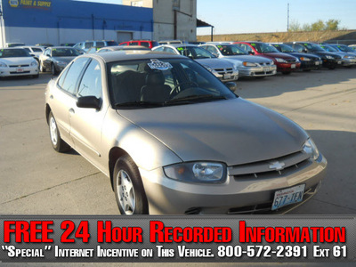 chevrolet cavalier 2005 beige sedan gasoline 4 cylinders front wheel drive automatic with overdrive 99212