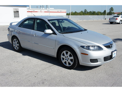 mazda mazda6 2007 silver sedan i touring gasoline 4 cylinders front wheel drive automatic 77388