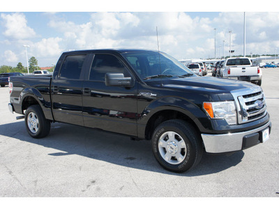 ford f 150 2010 black xlt gasoline 8 cylinders 2 wheel drive automatic 77388