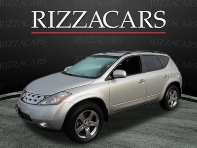 nissan murano 2004 silver suv sl awd gasoline 6 cylinders all whee drive automatic with overdrive 60546