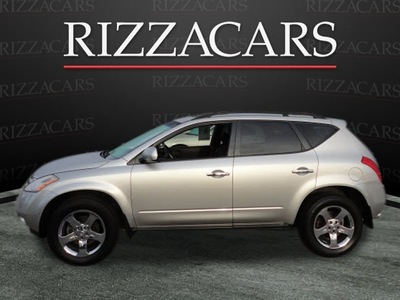 nissan murano 2004 silver suv sl awd gasoline 6 cylinders all whee drive automatic with overdrive 60546