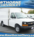 chevrolet express 3500 2011 summit wht 12  box flex fuel 8 cylinders rear wheel drive not specified 07507