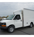 chevrolet express 3500 2011 summit wht 12  box flex fuel 8 cylinders rear wheel drive not specified 07507