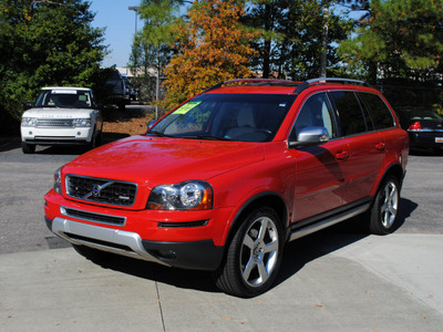 volvo xc90 2009 red suv v8 r design gasoline 8 cylinders all whee drive automatic 27616