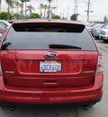 ford edge 2008 red suv limited gasoline 6 cylinders front wheel drive automatic 91010