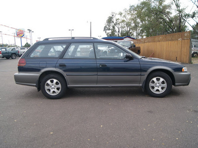 subaru legacy 1999 deep sapphire wagon outback gasoline 4 cylinders all whee drive 5 speed manual 80911