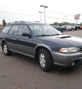 subaru legacy 1999 deep sapphire wagon outback gasoline 4 cylinders all whee drive 5 speed manual 80911