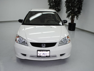 honda civic 2004 white coupe lx gasoline 4 cylinders front wheel drive automatic 91731