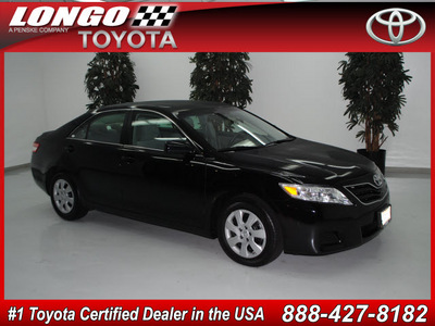 toyota camry 2011 black sedan le gasoline 4 cylinders front wheel drive automatic 91731