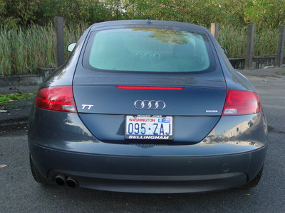 audi tt 2009 meteor gray coupe 2 0t quattro gasoline 4 cylinders all whee drive automatic 98226