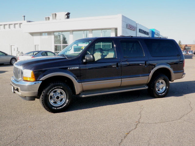 ford excursion 2001 blue suv ltd 4wd gasoline 10 cylinders 4 wheel drive automatic 56001