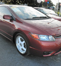 honda civic 2007 red coupe si gasoline 4 cylinders front wheel drive 6 speed manual 34474