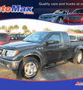 nissan frontier 2010 gray se v6 gasoline 6 cylinders 2 wheel drive automatic 34474