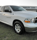 ram ram pickup 1500 2011 white pickup truck slt flex fuel 8 cylinders 2 wheel drive automatic 34474