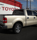 ford f 150 2007 gold xlt gasoline 8 cylinders rear wheel drive automatic 79925