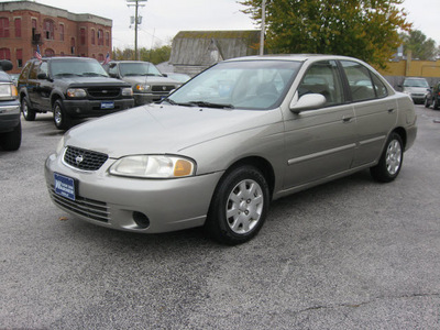 nissan sentra 2002 silver sedan gxe gasoline 4 cylinders front wheel drive automatic with overdrive 45840