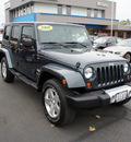 jeep wrangler unlimited 2008 blue suv sahara gasoline 6 cylinders 4 wheel drive automatic with overdrive 98371